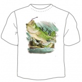 Мужская футболка "Рыба 2" с принтом на сайте mosmayka.ru