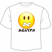 Детская футболка "Смайл4" с принтом на сайте mosmayka.ru