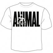 Мужская футболка "ANIMAL" с принтом