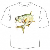 Мужская футболка "Рыба 18" с принтом