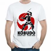 Мужская футболка "Kobudo" с принтом
