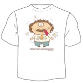 Мужская футболка "Энштейн" с принтом