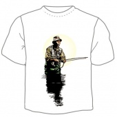 Мужская футболка "Рыбак 4" с принтом
