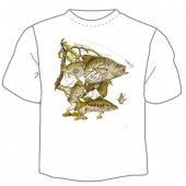 Мужская футболка "Рыбы 21" с принтом