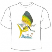 Мужская футболка "Рыбы 28" с принтом