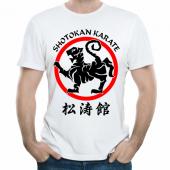 Мужская футболка "Шотокан каратэ" с принтом