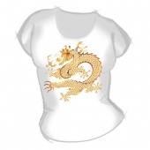Женская футболка "Дракон 2" с принтом