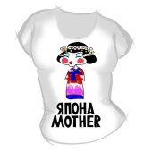 Женская футболка "Япона мать" с принтом