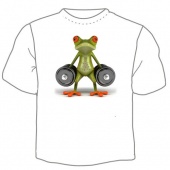 Детская футболка "Лягушка" с принтом
