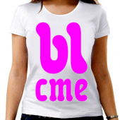 Парная футболка "Мы вместе" женская с принтом