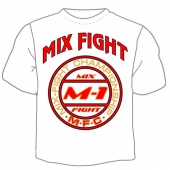 Мужская футболка "MIX M-1" с принтом