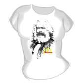 Женская футболка "Марксизм" с принтом