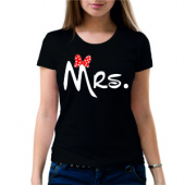 Парная футболка "Мисс 5" женская с принтом