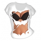 Женская футболка "Красивое тело 1" с принтом на сайте mosmayka.ru