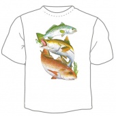 Мужская футболка "Рыбы 32" с принтом