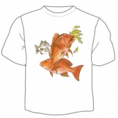 Мужская футболка "Рыбы 38" с принтом