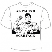 Мужская футболка "AL PACINO" с принтом