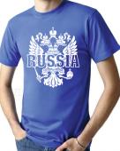 Мужская футболка "Герб России" с принтом