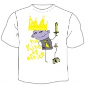 Мужская футболка "Король" с принтом