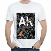 Мужская футболка "АК" с принтом