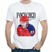 Мужская футболка "Forward" с принтом на сайте mosmayka.ru