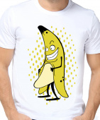 Парная футболка "Банан" мужская с принтом