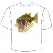 Мужская футболка "Рыба 24" с принтом