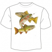 Мужская футболка "Рыбы 23" с принтом