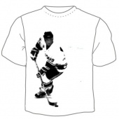 Мужская футболка "Хоккей 3" с принтом
