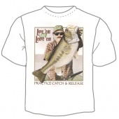 Мужская футболка "Рыба 13" с принтом