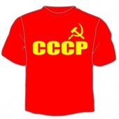  футболка "СССР" с принтом на сайте mosmayka.ru