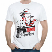 Мужская футболка "Маяковский" с принтом на сайте mosmayka.ru