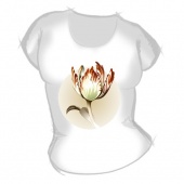 Женская футболка "Цветок2" с принтом