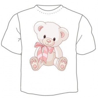 Детская футболка "Мишка 1" с принтом на сайте mosmayka.ru