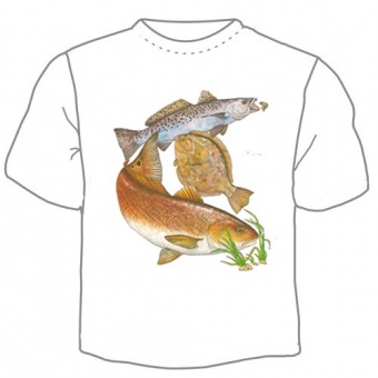 Мужская футболка "Рыбы 29" с принтом на сайте mosmayka.ru