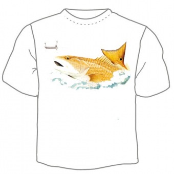 Мужская футболка "Рыба 8" с принтом на сайте mosmayka.ru