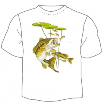 Мужская футболка "Рыбы 17" с принтом на сайте mosmayka.ru