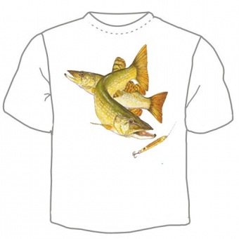 Мужская футболка "Рыбы 18" с принтом на сайте mosmayka.ru