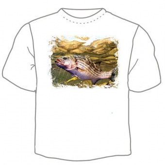 Мужская футболка "Рыбы 7" с принтом на сайте mosmayka.ru