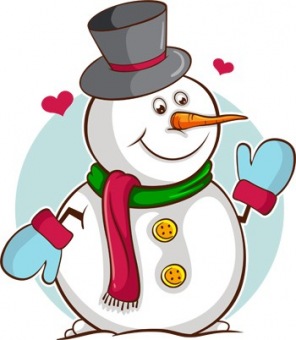 Новогодняя футболка "Снеговик мальчик" с принтом на сайте mosmayka.ru