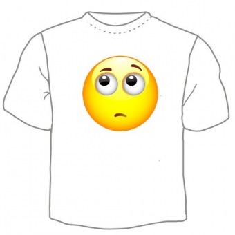 Детская футболка "Смайл1" с принтом на сайте mosmayka.ru