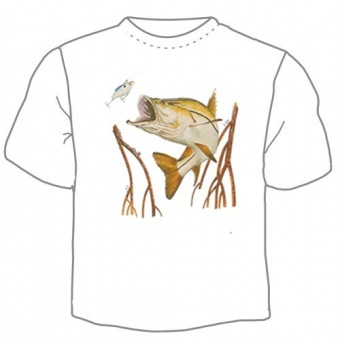 Мужская футболка "Рыбы 30" с принтом на сайте mosmayka.ru