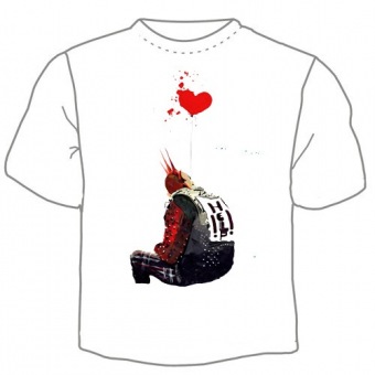 Мужская футболка "Панк" с принтом на сайте mosmayka.ru