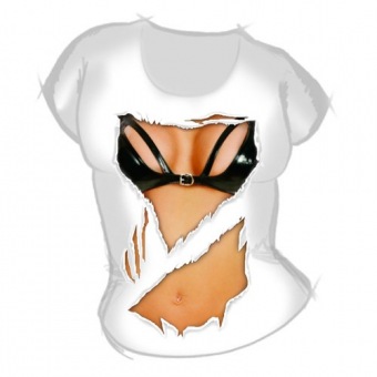 Женская футболка "Красивое тело 3" с принтом на сайте mosmayka.ru