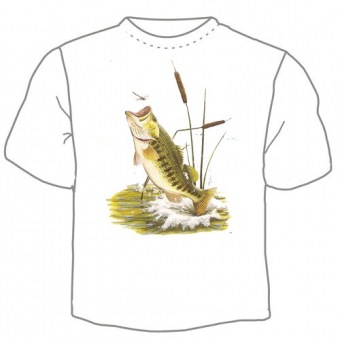 Мужская футболка "Рыба 22" с принтом на сайте mosmayka.ru