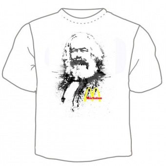 Мужская футболка "Марксизм" с принтом на сайте mosmayka.ru