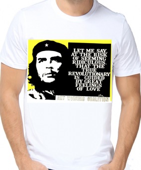 Мужская футболка "Че Гевара 11" с принтом на сайте mosmayka.ru