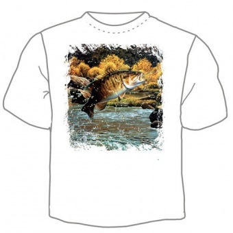 Мужская футболка "Рыбы 5" с принтом на сайте mosmayka.ru