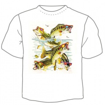 Мужская футболка "Рыба 14" с принтом на сайте mosmayka.ru