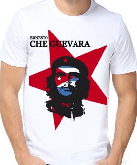 Мужская футболка "Че Гевара 15" с принтом на сайте mosmayka.ru